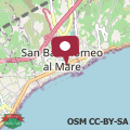 Map Cinquantanove al mare