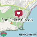 Mapa Circeo Mon Amour