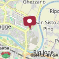 Map Cisanello Pisa Apartment