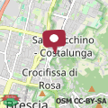 Map Città di Brescia Brixia Apartment Hospital Area
