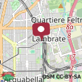 Map Città Studi Suites 1 - Top Collection