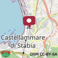 Map City center Stabia apartment