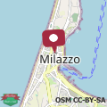 Map City Centre Milazzo