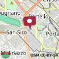 Mapa City Life-San Siro-near M1 e M5 con WiFI e AC