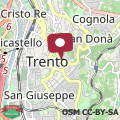 Mapa CityU Grazioli 27 Appartamento Trento Città - 2 stanze con 2 parcheggi privati gratuiti