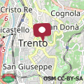 Mappa CityU - Grazioli 27 Trento Centro con parcheggio privato gratuito