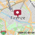 Map CIVICO N1 Luxury Apartment in Piazza Signoria with Kitchen