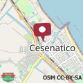 Mappa CN037 - Cesenatico, elegante trilocale con balcone e garage