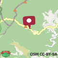 Map Colle del Faggio Green Immersion House