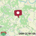 Map colle del mondo country house