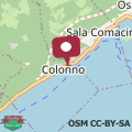 Mappa Colonno Fronte Lago