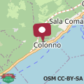 Mapa Colonno Panoramica Lago Di Como