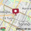 Map Colorful Loft near Porta Susa