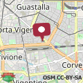 Map ComeCasa Fashion Apartment in Via Mantova