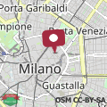 Map ComeCasa Monte Napoleone Exclusive Suites