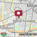 Mappa Comfort in Navigli area