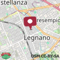 Mappa Comfort Stay Legnano - Appartamento di 85m2 con 2 bagni, Smart TV, WiFi ultra veloce e angolo lavoro, perfetto per visitare Milano in relax