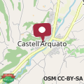 Map Comfortable apartment in Castell'Arquato, 60 m² with garden