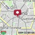Karte Luxury apartment Milan Duomo