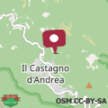 Map Comfy home in San Godenzo with Lake nearby