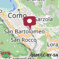 Mapa Como appartamento elegante Casa Carl