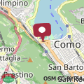 Map Como Lake apartment