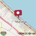 Mapa Comodo trilocale a Marotta