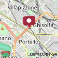 Map Confortable flat near pz Firenze