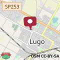 Map Appartamento Il Sorriso Lugo piano terra a 5m da Maria Cecilia Hospital