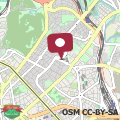 Map Constance Terrace Apartment by Rental in Rome