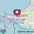 Map Contemporary Apartment in Trapani, 50 m² with Balcony