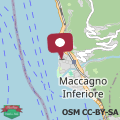 Map Contemporary Lake Maggiore apartment rental