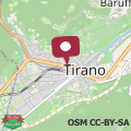 Mapa CONTINENTAL TIRANO - Venti passi dal treno Bernina Express