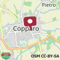 Mapa Copparo central park