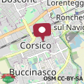 Map Corsico - Ampio appartamento luminoso vicino a Milano
