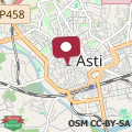 Map Asti Historic Center - Appartamento Trincotto