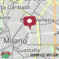 Mapa Corso Venezia double Suite with double bathroom and balcony