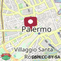 Map Corte dei Re di Palermo Apartment