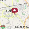 Mapa Corte San Gabriele