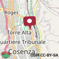 Mappa COSENZA APARTMENT