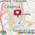 Mapa Cosenza Luxury Apartment