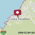 Mapa COSTA PARADISO BELVEDERE APPARTAMENTO Vista Mare