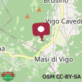 Map Coste del Gaggio - Country House B&B - Garda Trentino