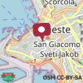 Map COSY HOME in Trieste Center (WIFI)
