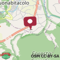 Map Country House Poggio Alto