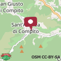 Map Country House With Private Pool Near Lucca
