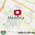 Mapa Country Rooms Medicina B&B - Free Breakfast - Air Conditioning - WiFi