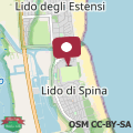Map Cozy 2 bedroom Cabin sleeps 5 in Lido di Spina, Italy - Perfect Family Retreat