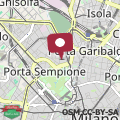 Map Cozy and modern two bedrooms Parco Sempione - Mirable PM