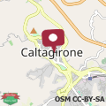 Map Cozy apartment in Caltagirone - 70 m² with balcony